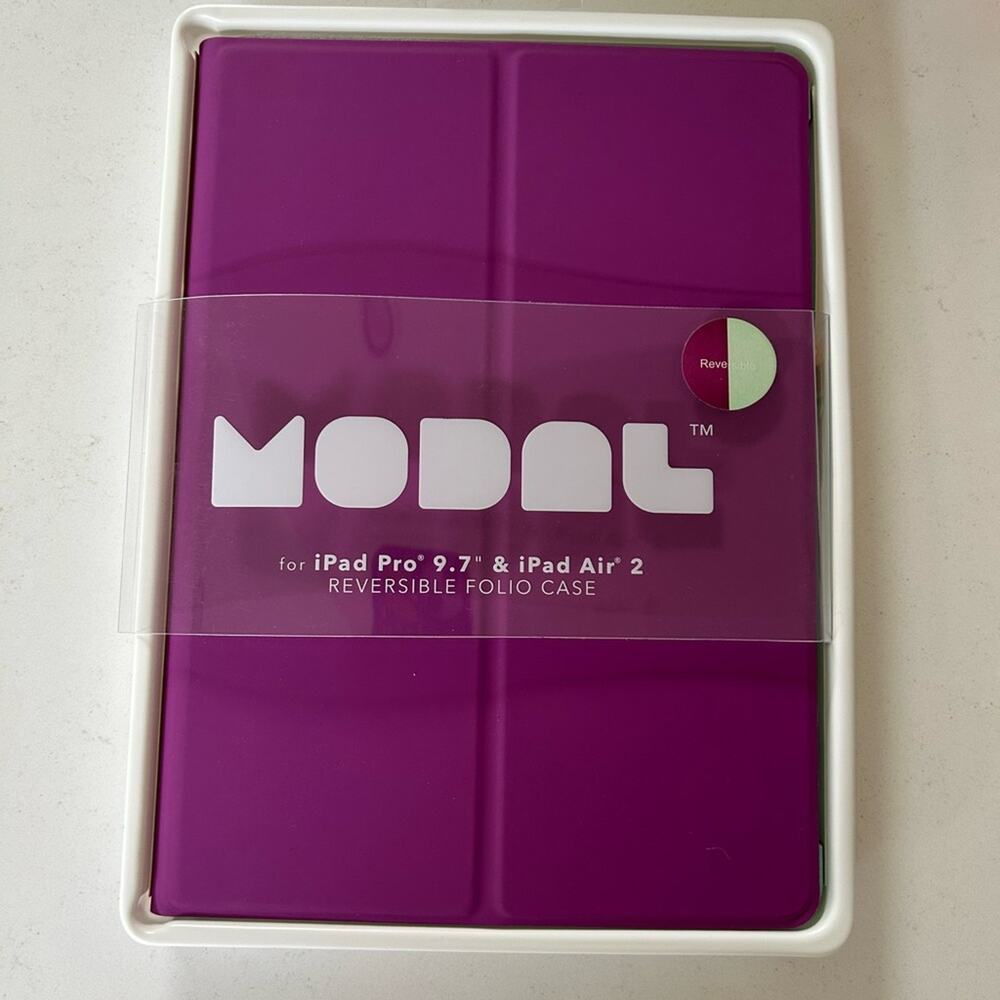 NWT Modal Purple Folio Case for iPad Pro 9.7" & iPad Air 2